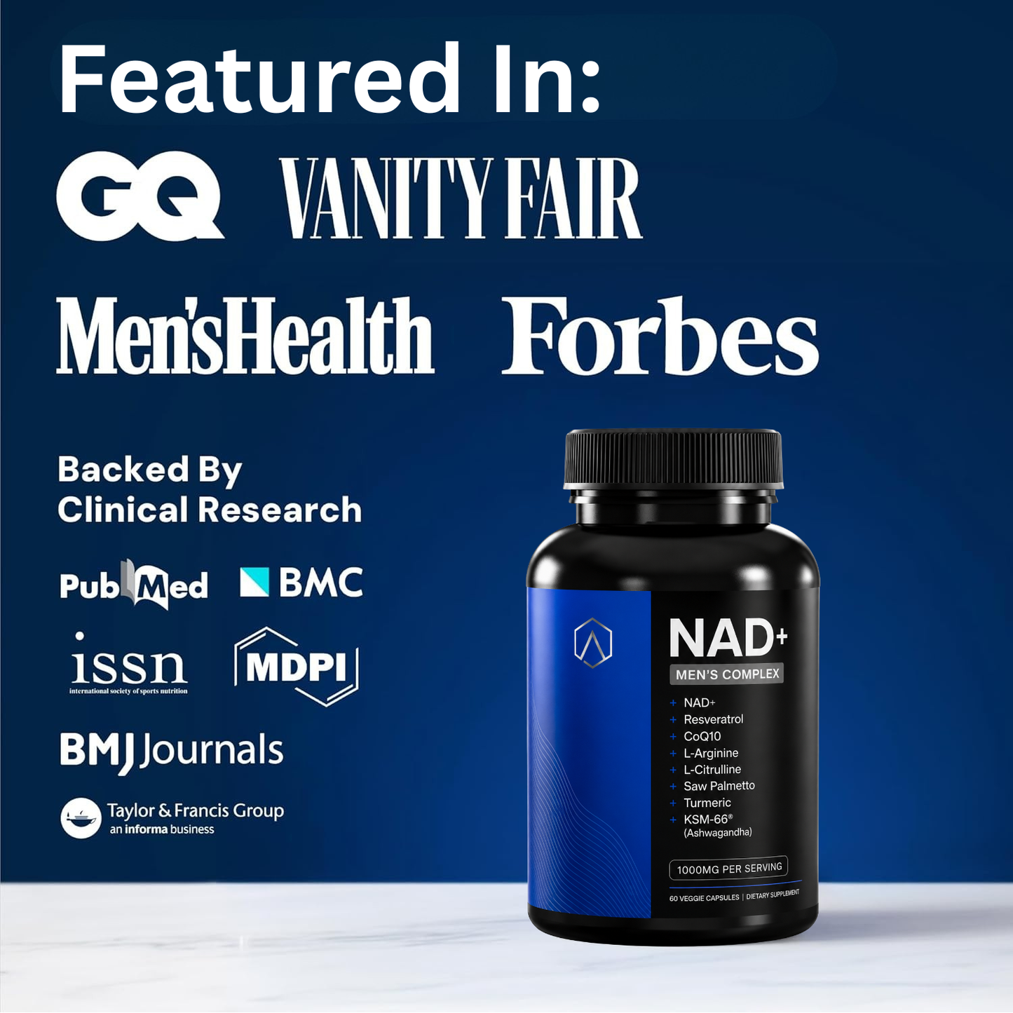 Liposomal NAD+ for Men