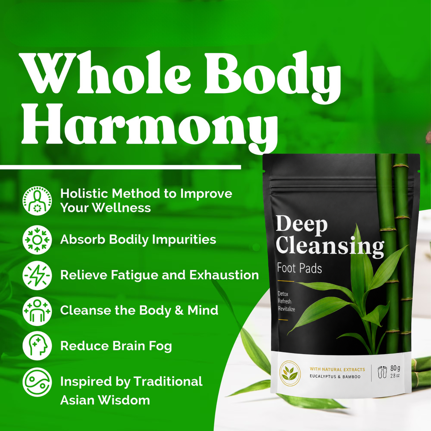 Deep Cleansing Foot Pads